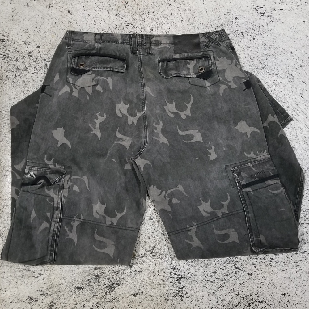 Harley-Davidson Cargo Camouflage Pants 36x34